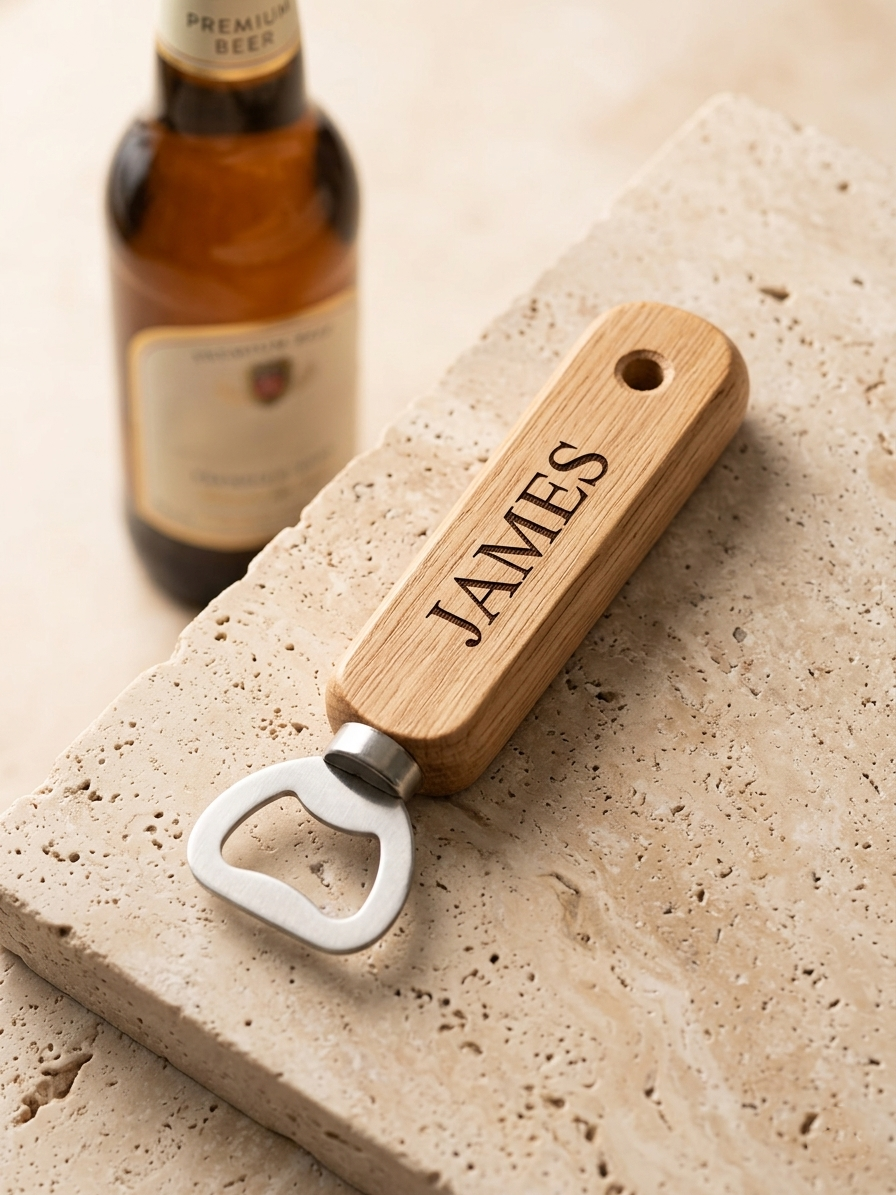 Wooden Bottle Opener – A Practical Gift with a Personal Touch