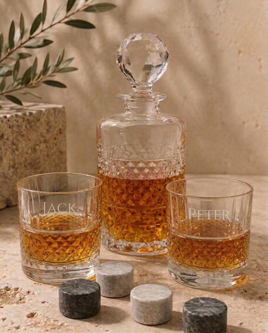 Luxe Heritage Whisky Glasses - Set of 2