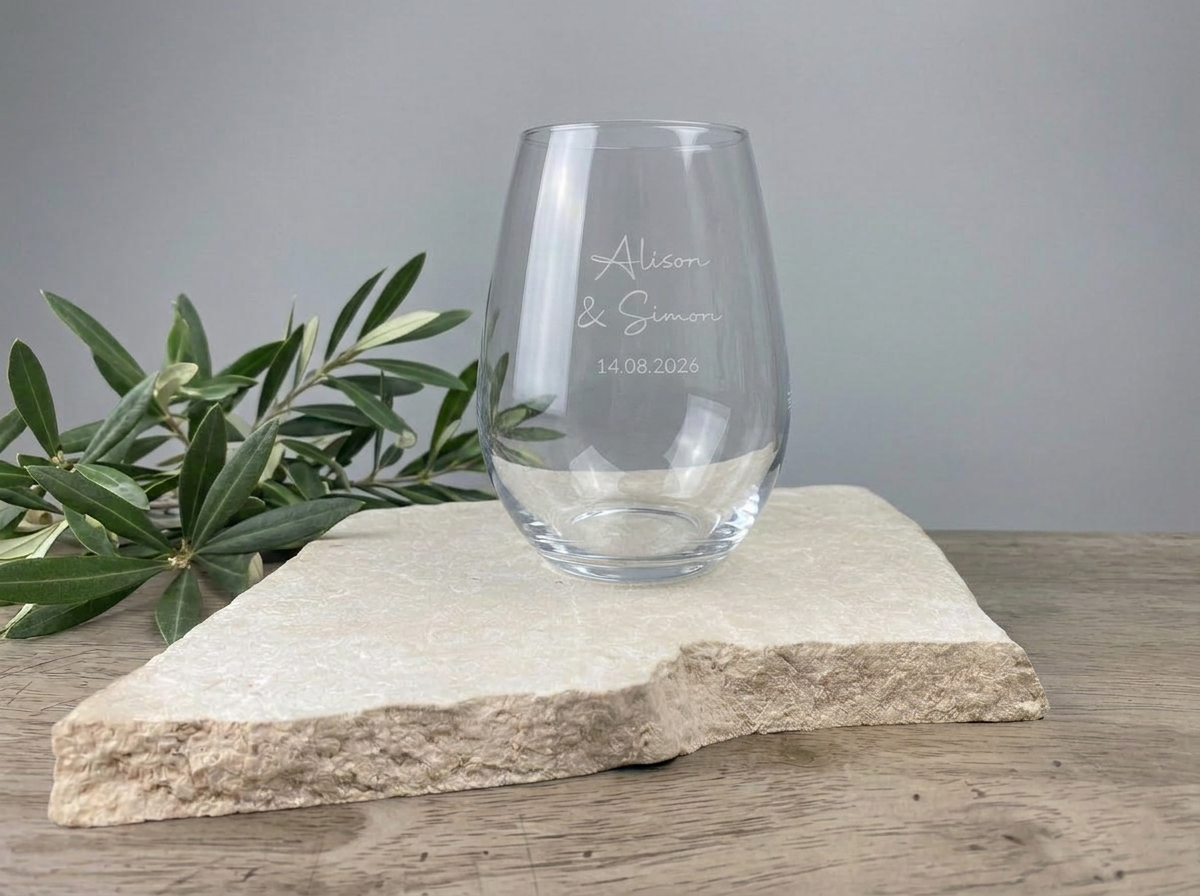 Luxe Stemless Wine Glass - Single