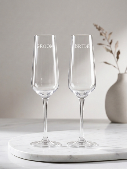 Luxe Champagne Glasses - Set of 2