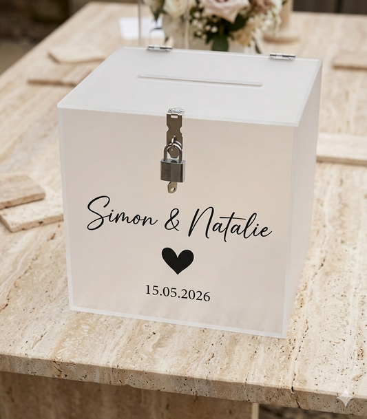 Frosted Acrylic Wishing Well – Heavy Duty (300mm x 300mm)