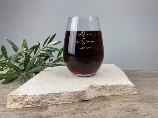 Luxe Stemless Wine Glass - Single
