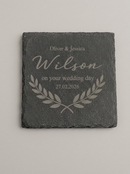 Personalised Slate Coaster